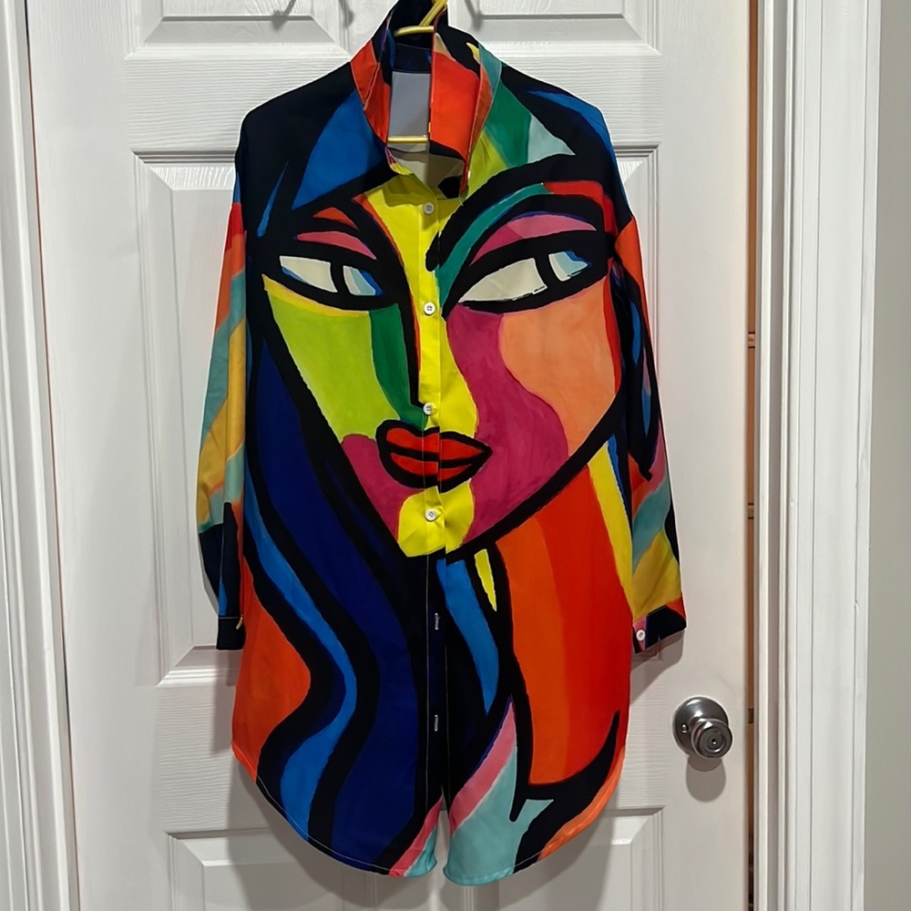 Colorful blouse